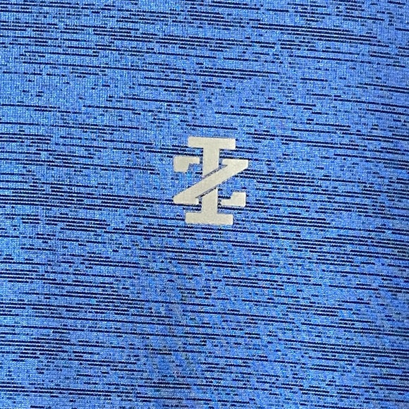 Izod Golf Men’s Blue Relaxed Polo T-Shirt Size L- NWOT - Picture 4 of 7